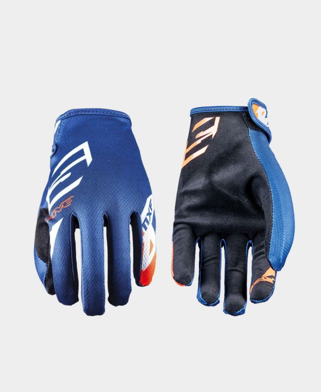 Guantes Five Motocross Mxf Scrub Navy Fluo Domingo Torre Y C A Ltda